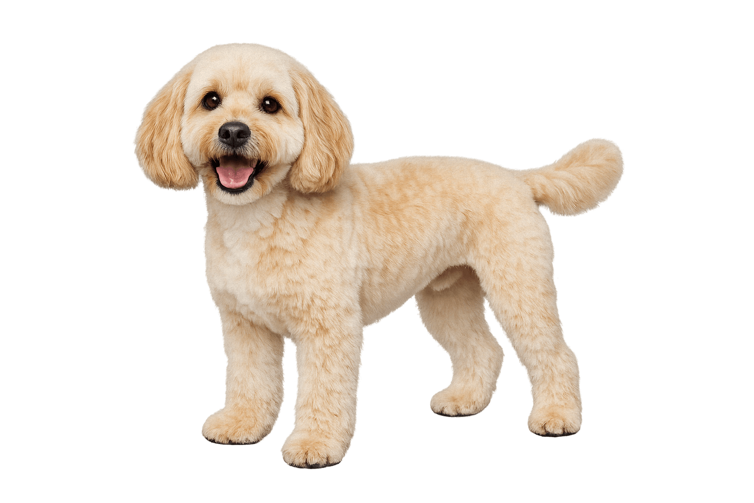 Getrimde Cockapoo puppy registreren.